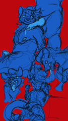 Limited Palette Sketch Page